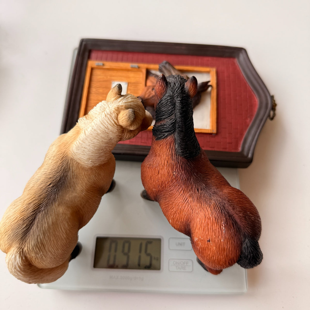 Leonardo Horse Figurines & Wall Plaque Realistic Resin Pony Models Set of 321