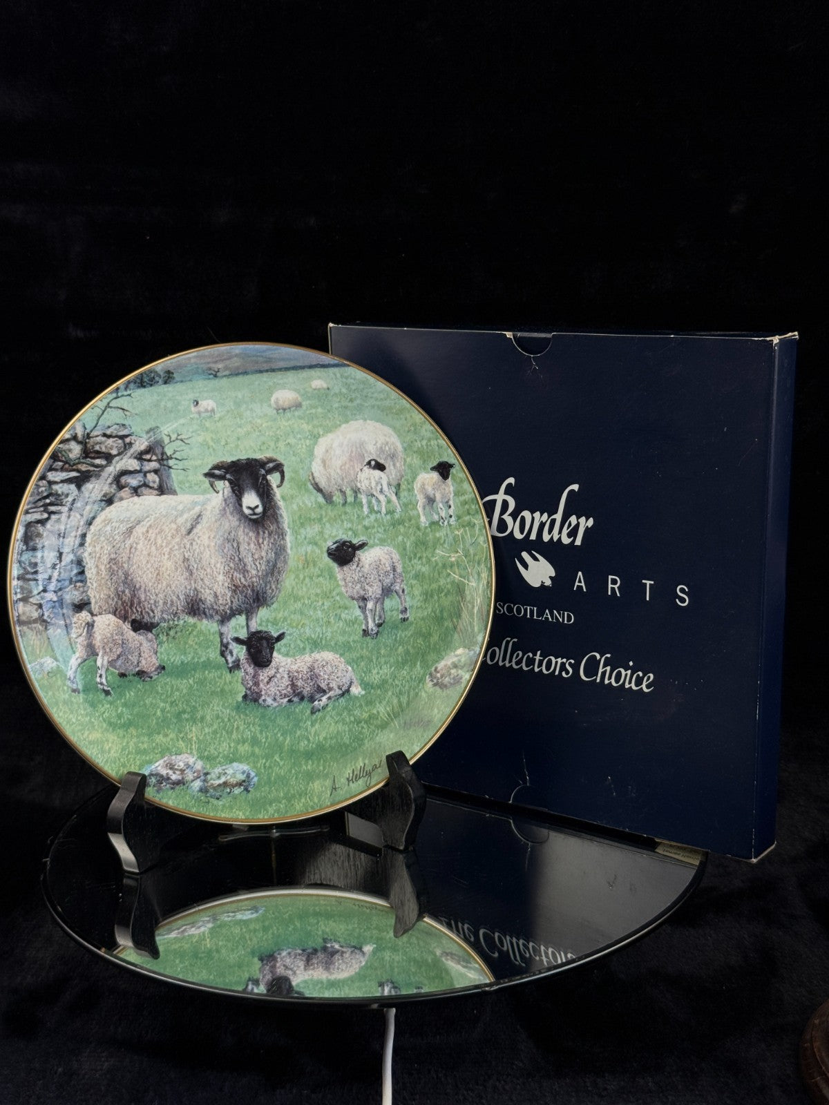 Border Fine Arts The "Spring Lambing" Collector's Plate James Herriot Series9