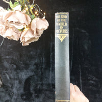Thumbnail for 1934 The Story of the World in Pictures Edition Hardback Harley decor vtg book.10