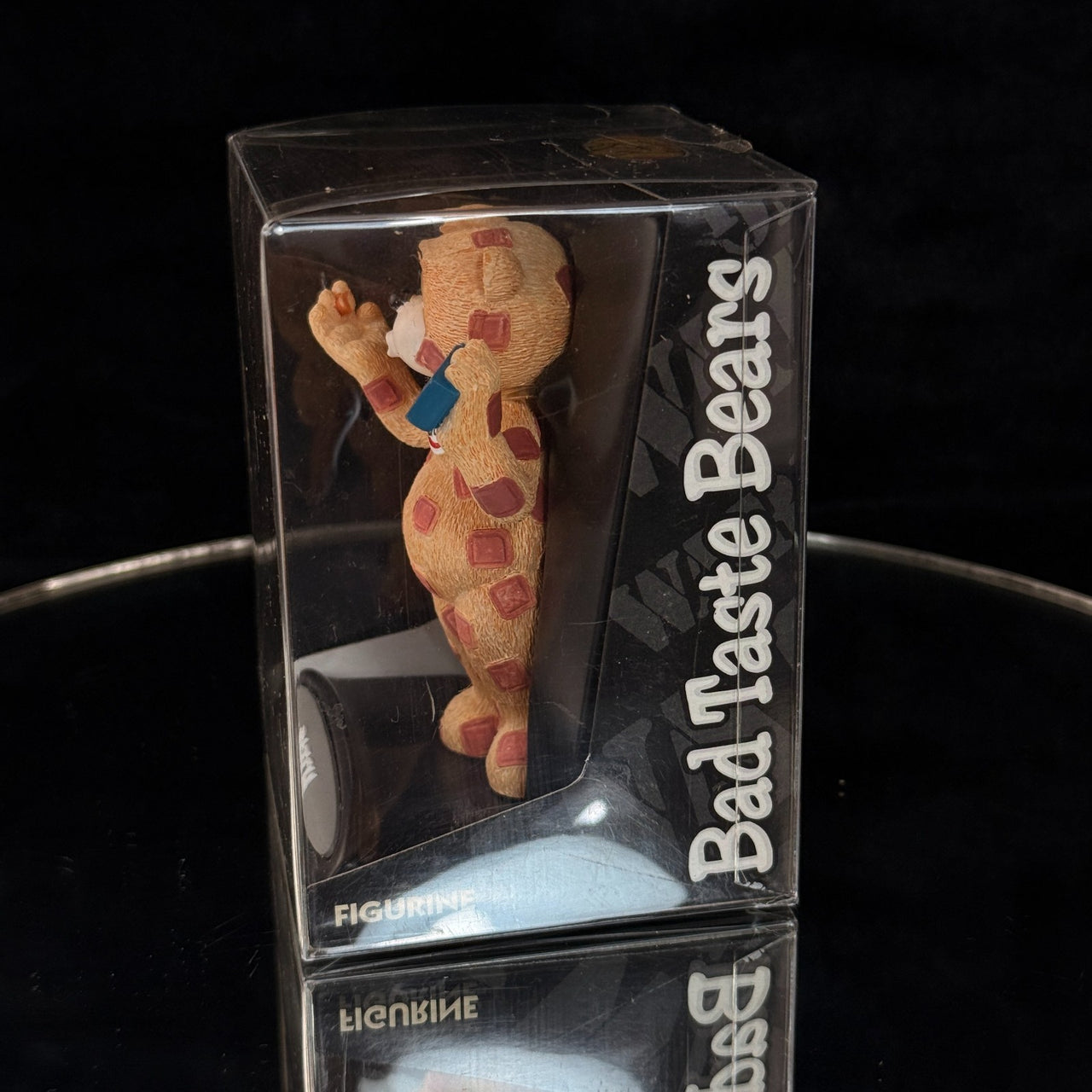 Bad Taste Bears Patch Figurine Smoking Quit Theme 2005 see the box Funny Gift2