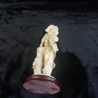 Thumbnail for Rare Giuseppe Armani lady Figurine 1993 Florence Lady Hat Rose Signed 9.5