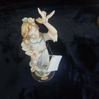 Thumbnail for Giuseppe Armani Joy Figurine 1999 Florence Tag Signed by artst see finger .16