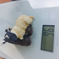 Thumbnail for Border Arts Fine Black Faced Lamb & Boots Figurine 2.5 in 2000 On The Farm Resin9