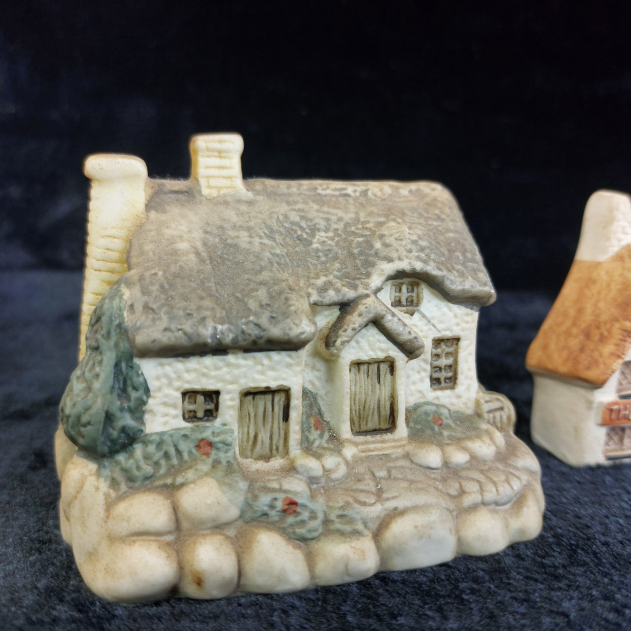 Miniature Bundle Pottery Cottage Tey Terra Crafts Set 4 Miniatures Britain 2