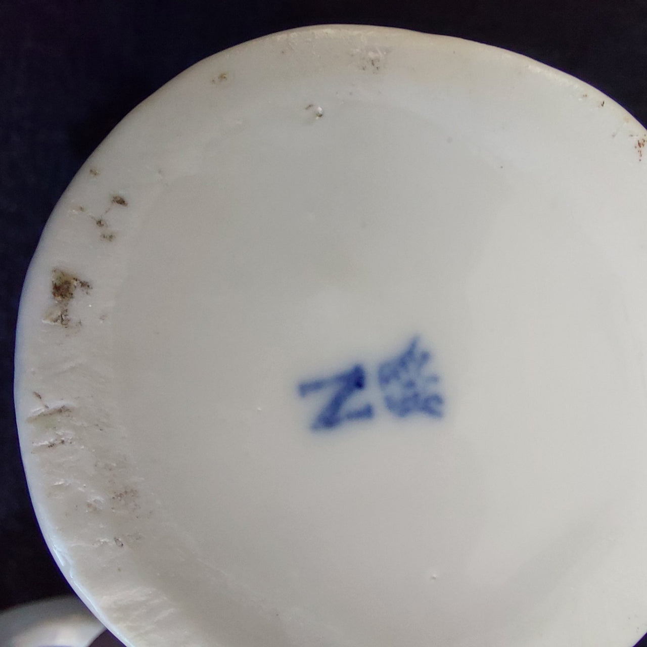 Z Crown Marked Porcelain Toby-Style Character Jugs Pair Approx 4.5in12