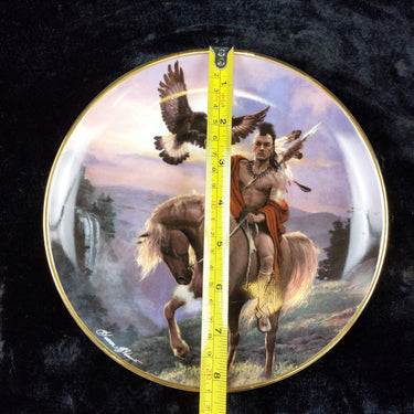 Limited Edition  Plate Spirit of the East Wind by Heena Adams    8