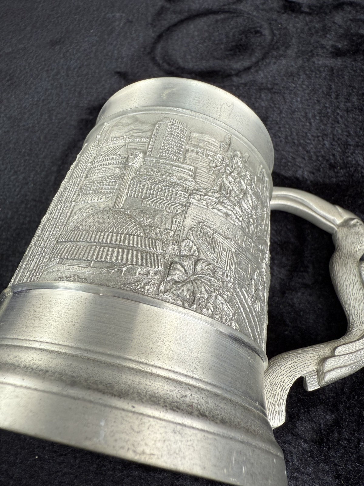 Royal Malaysian Selangor Landmarks Pewter Tankard / Mug with certificate Repro14