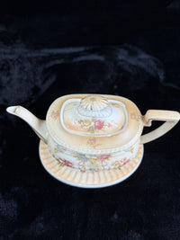 Thumbnail for Beautiful Antique Crown Devon Fieldings Teapot with Stand - 