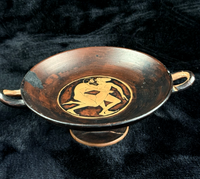Thumbnail for Ancient Greek Style Pottery Kylix Cup - Red-Figure 