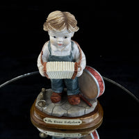 Thumbnail for Crosa Collection Playing Figurine Accordion Drum 7