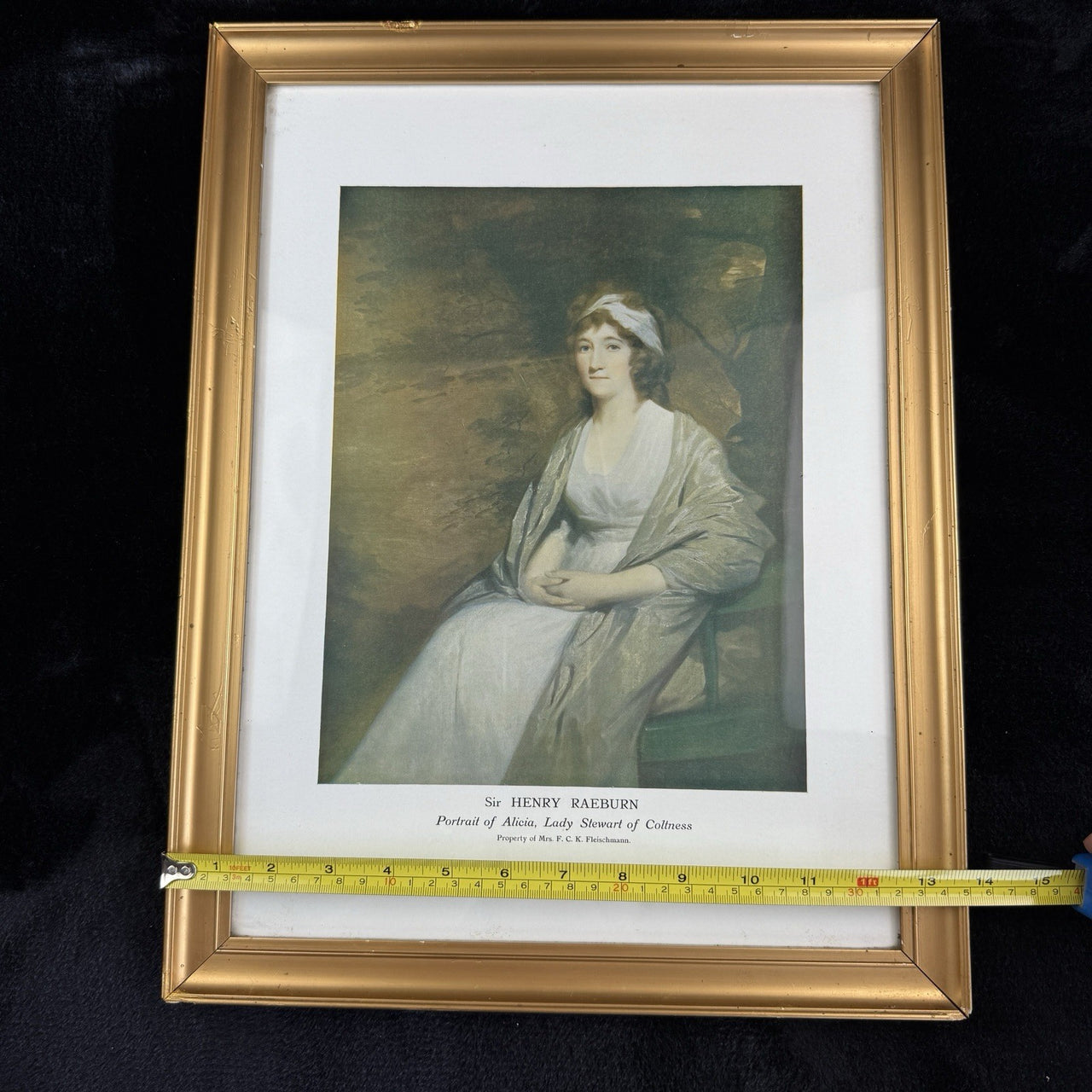 Antique Framed Print by Henry Raeburn Portrait of Alicia Lady Stewart of Coltnes17