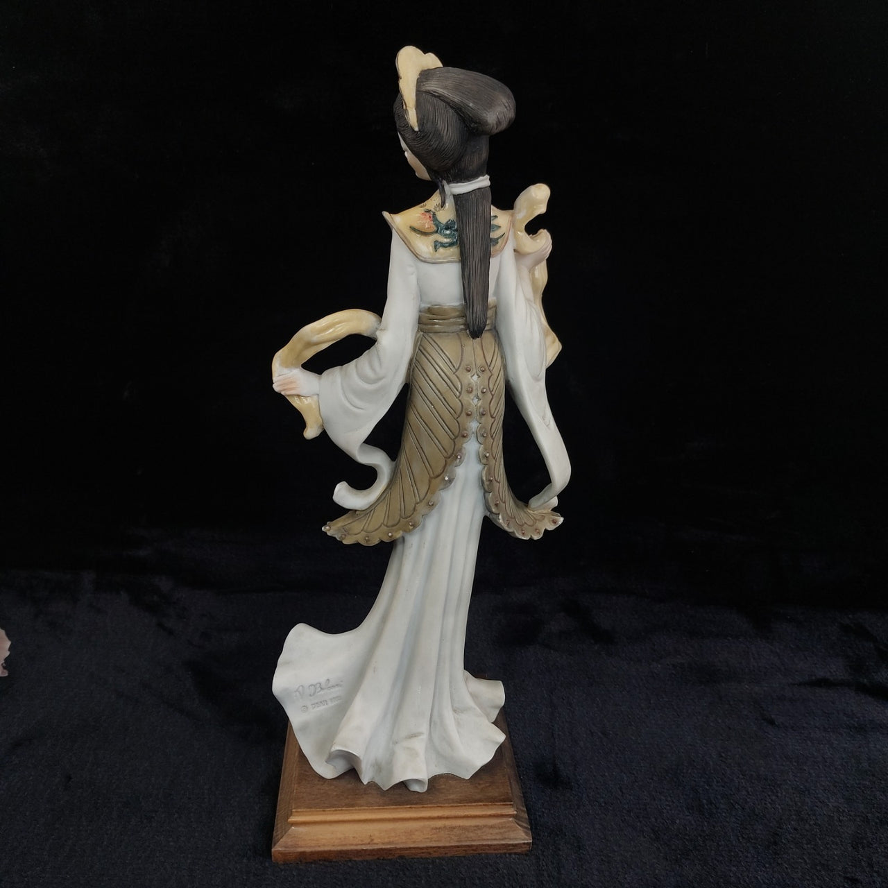 Capodimonte E. Belcari 40cm Geisha Figurine 1988 Goddess Style decor  see pics8
