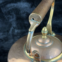 Thumbnail for Antique Large Copper Kettle with Brass and Copper Handle - English Country House11
