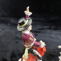 Thumbnail for Alka Dresden Deco German Porcelain Torero Spanish Pair Dancer chip see pics 22