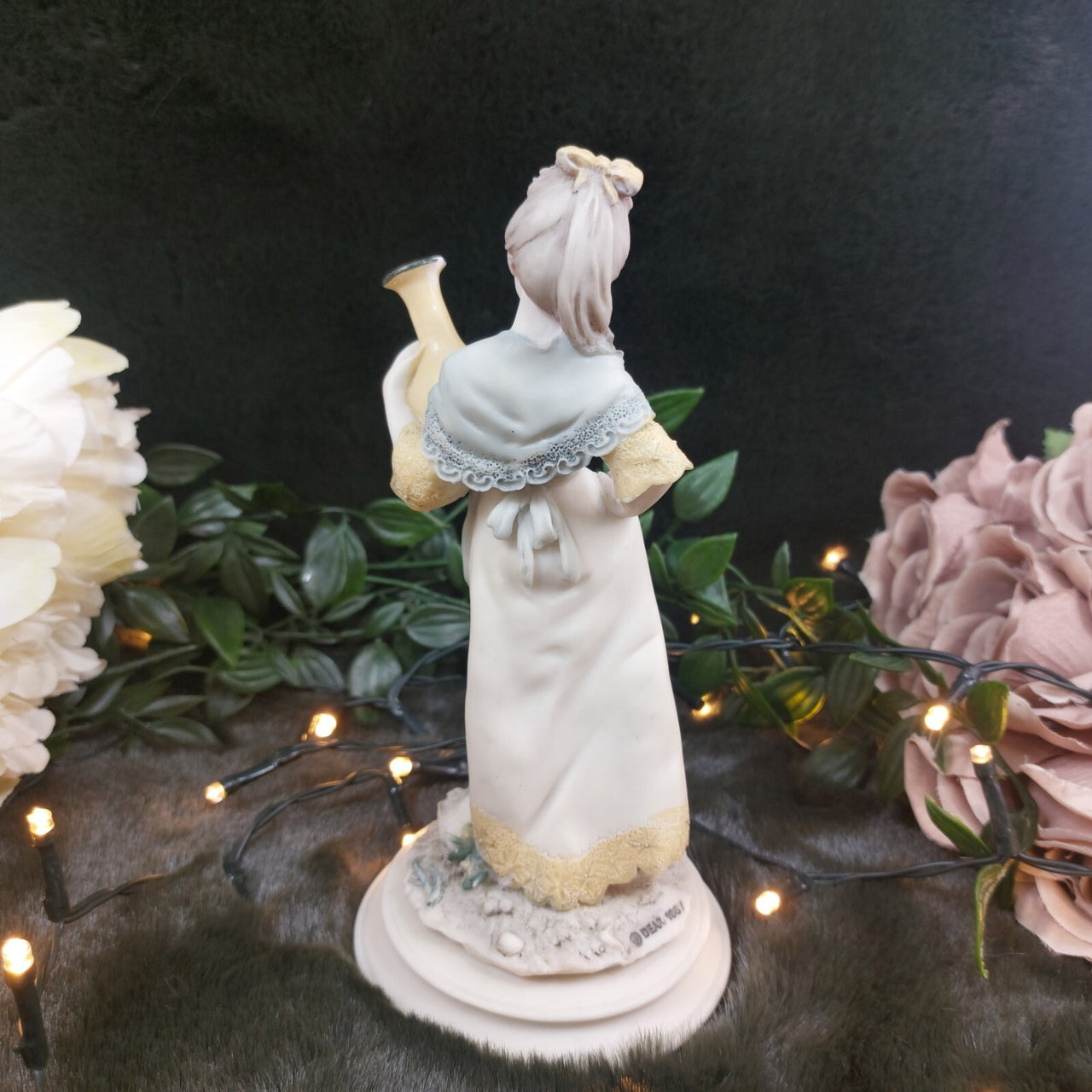Rare Stunning A Belcari Capodimonte Porcelain Italian Signed Figurine Italy 19873