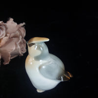 Thumbnail for USSR Porcelain Cedar Waxwing Figurine Bird 4