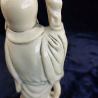 Thumbnail for Wise Asian Man Figurine Resin– Acceptable Worn Patina stone Look  7.5