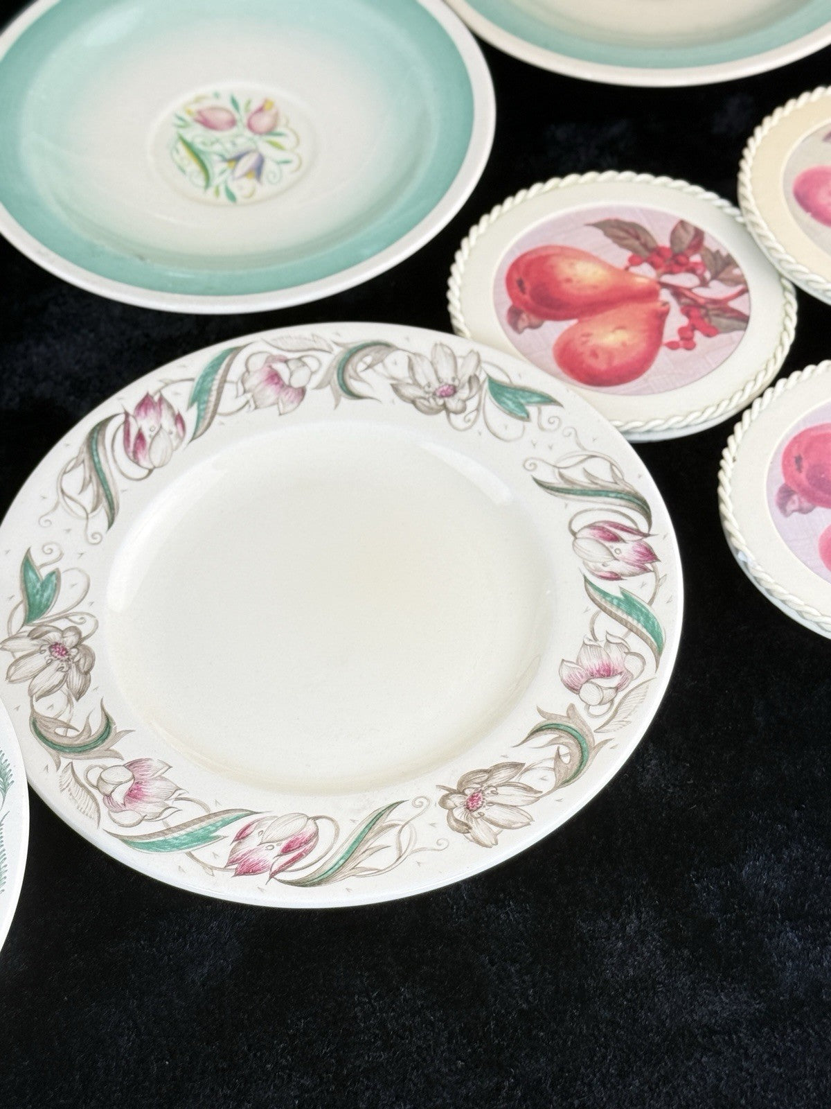 Susie Cooper Art Deco Bowl & Dish Lot – Endon 1574 Crown Works Burslem England6