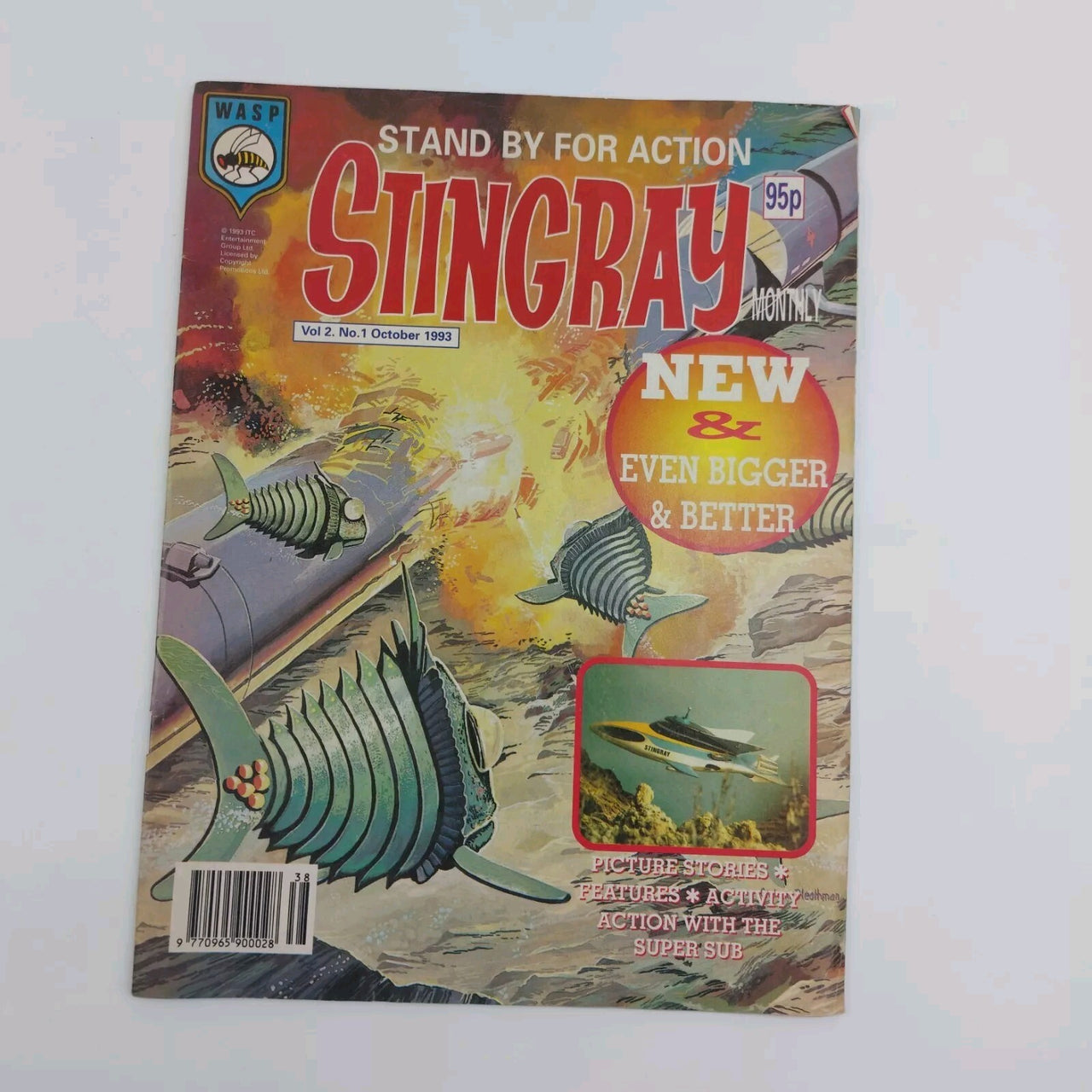 Independent Stingray #1 1993 Vintage Comic Book vintage comic1