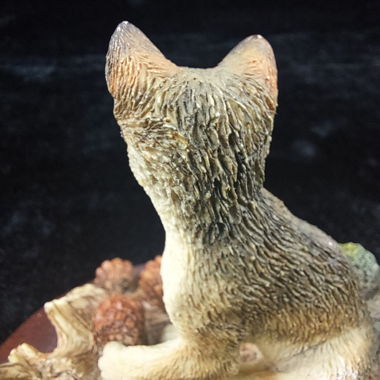 Fine Border Arts 1995 "First Time Out" Fox Cub Figurine STW01 - Signed, 3.75"11