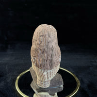 Thumbnail for Wedgwood Art Mottled Glass Owl Paperweight bookshelf Figurine 1970s decor6