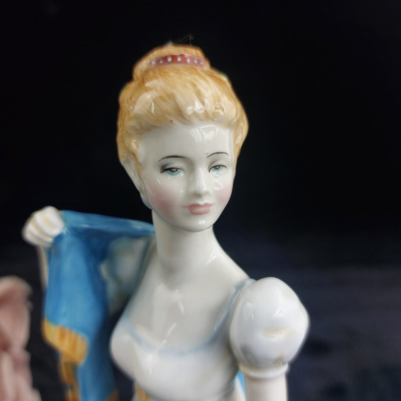 Francesca Art porcelain  1978  Emma FigurineStaffordshire 8.5".8