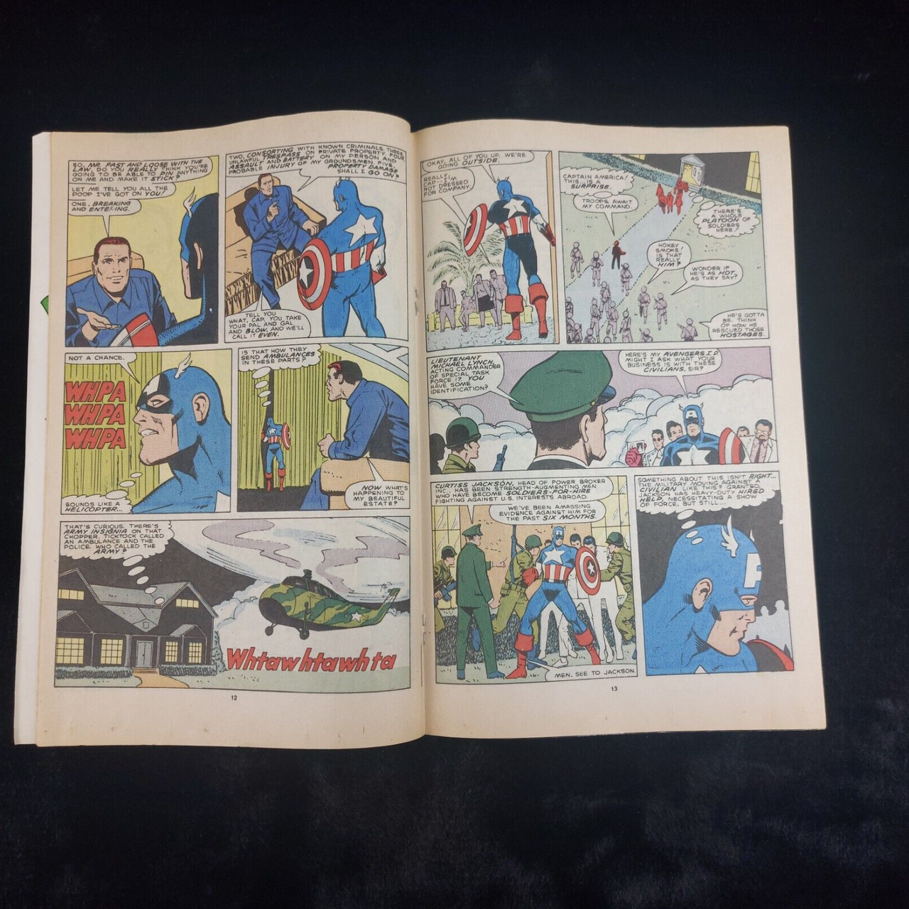 Marvel Comics Captain America 1987 #1987 Vintage Comic Book3