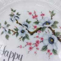 Thumbnail for Swiss Coasters Handkerchiefs porcelain anniversary Set gift AJL Stoke-onTrent14