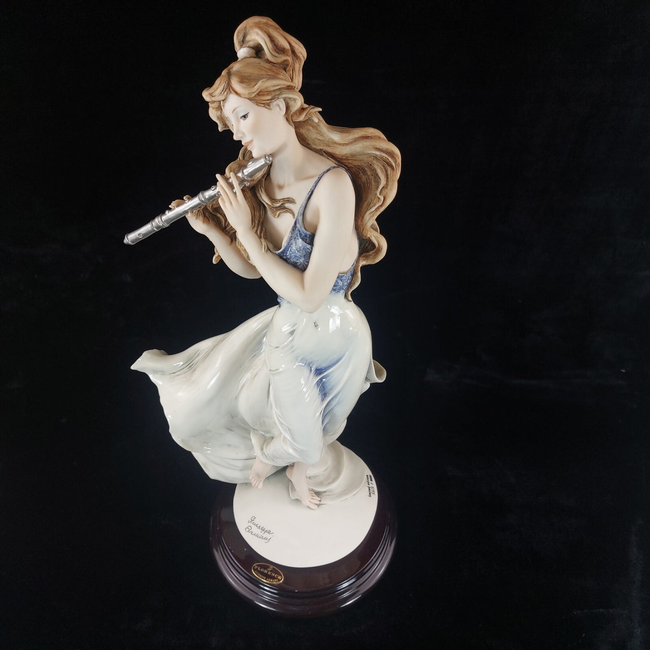 Giuseppe Armani Florence Figurine lady Magic Flute 1449C LE 269/3000 Boxed decor23