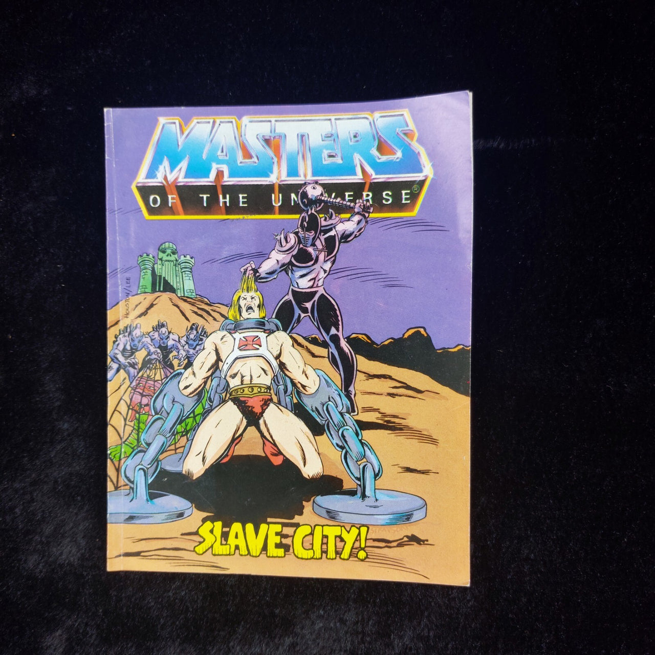Masters of the Universe  Slave City Comic Vintage Mattel Mini Comic 1983   0