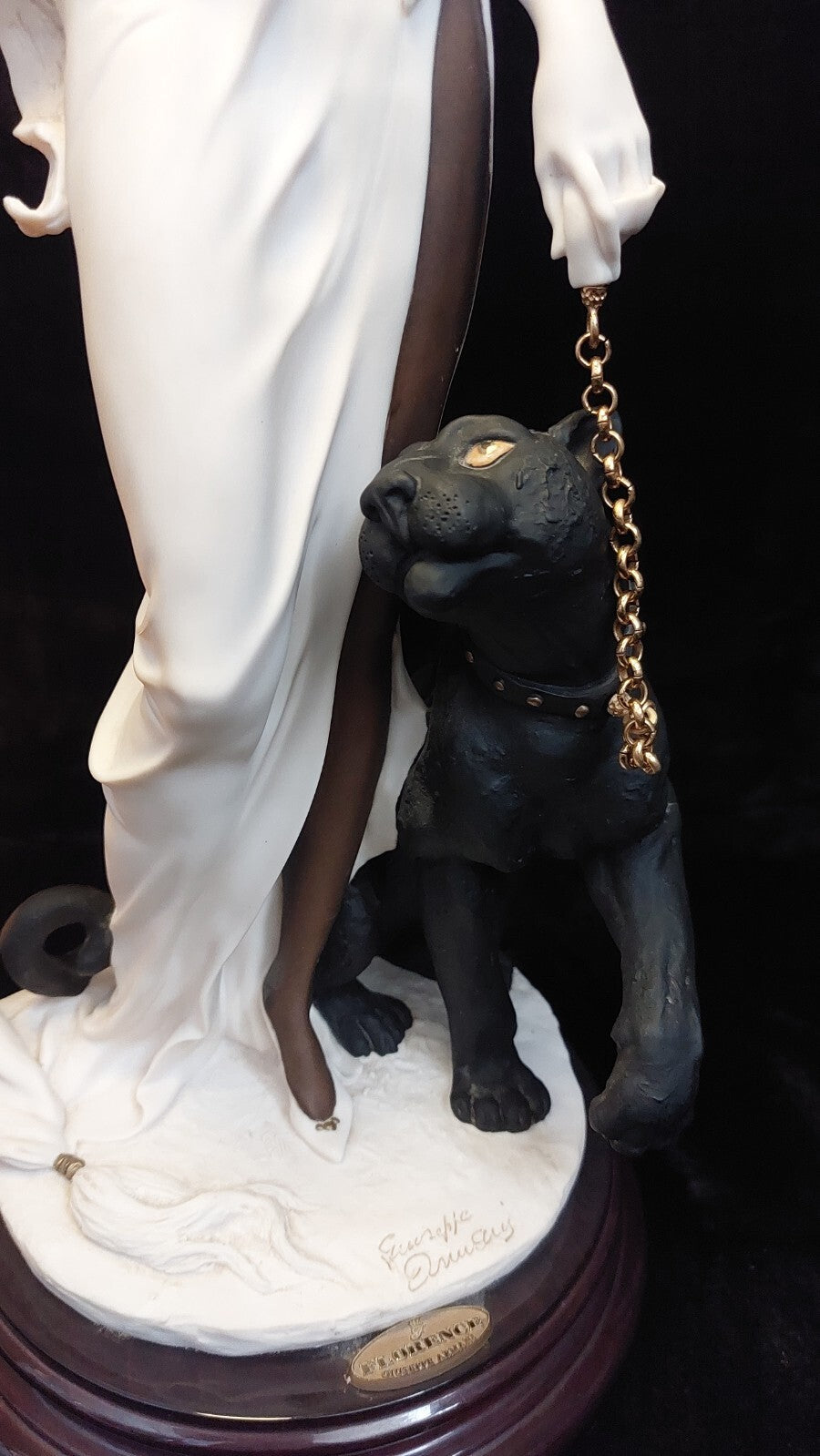 Florence Armani figurine Night Stars Art Deco Stunning Lady Panther luxury gift16