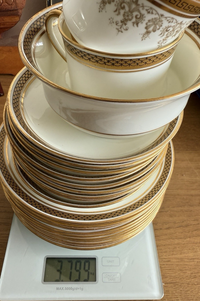 Thumbnail for Stunning Antique Cauldon & Aynsley 27pc Tea Set c.1910 | Edwardian Gilt & Black23