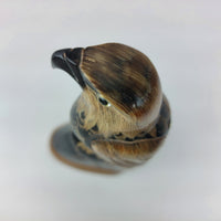 Thumbnail for Hand Carved Buffalo Horn Eagle 6