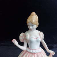Thumbnail for Royal Doulton Good Gift of Love Figurine decor 8.5in Pink White 491g 1993 Nada 4