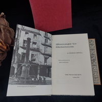 Thumbnail for 1970 Society Folio Homage to Catalonia Orwell Slipcase War Memoir Second Print4