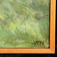 Thumbnail for Danish Landscape Painting Vangsaa 2009 Original Signed by VTN Framed Art 40x30cm6