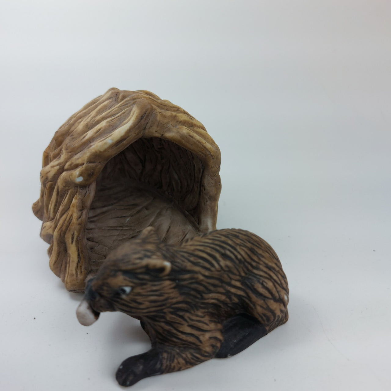 1984 Woodland Franklin Beaver 3" Jacqueline Smith Porcelain Collectible Figurine9