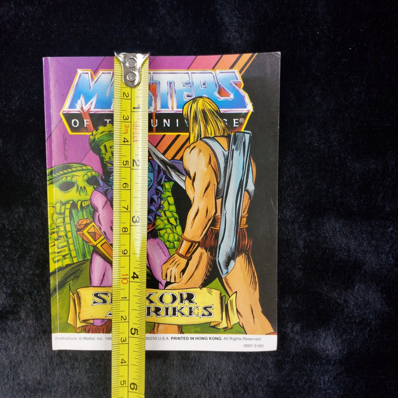 Masters of the Universe "Spikor Strikes" Mini-Comic -Vintage United States 19840