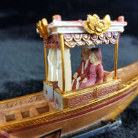 Thumbnail for Middle Eastern Sultan’s Boat Figurine Hand Painted Wood Resin Model decor   20cm8