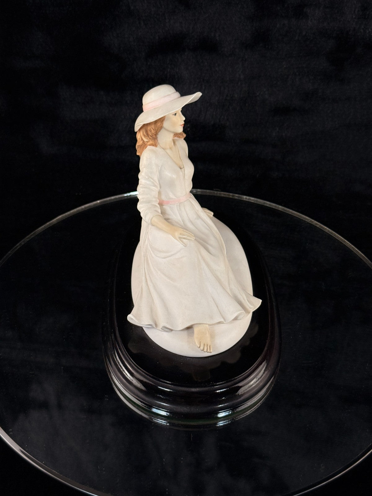 Leonardo Ella Collection Figurine by Annie Rowe with Box 705g Lady gift White 6"3