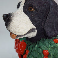 Thumbnail for Tom Rubel Deer Silver Christmas Dog Figurine Collectible - xmas dog decor 19909