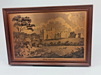 Thumbnail for Rare Framed Copper Etching Bothal Castle    Landscape 1811  24x17.5cm Vintage 0