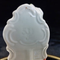 Thumbnail for Antique Girl Porcelain with Dog Figurine Seated Chair 3.5 in gift United Kingdom6