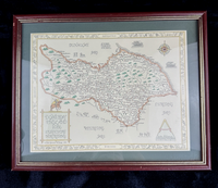Thumbnail for Domesday England 1086 framed Map  Euruicscire Nortreding by Garnons Williams0