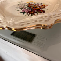 Thumbnail for Royal Creamware Floral Gift Plates x2 Buttercups Wild Roses Ltd Ed England 10.5