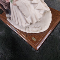 Thumbnail for Vintage 1982 Giuseppe Armani Florence Italy Bride and Groom Figurine Statue.20