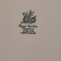 Thumbnail for Royal England Cauldon Green Dragon Serving Set x6 – Vintage Ironstone China16