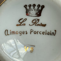 Thumbnail for Pair of La Reine Limoges Porcelain Vases Gold Gilt Romantic Courting Couple7