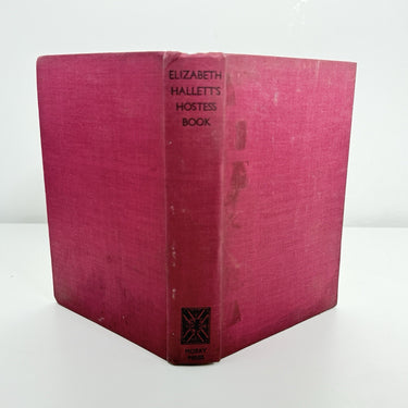 Moray Press 1939 Elizabeth Hallett’s Hostess Book Vintage Domestic Guide UK deco0