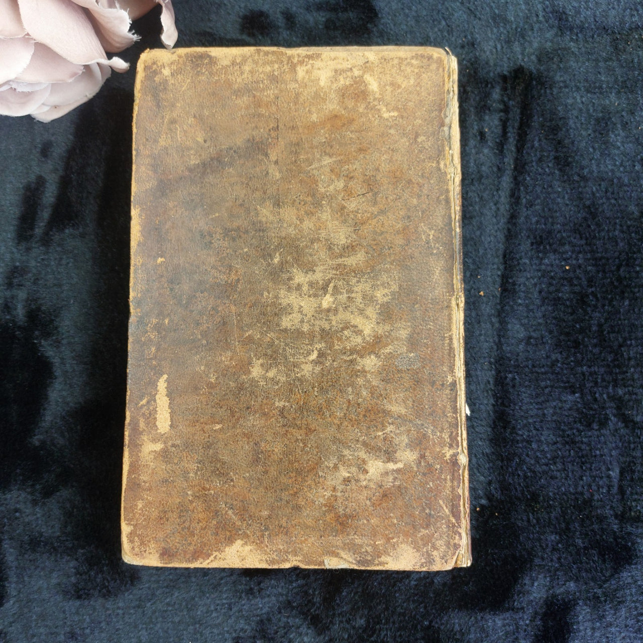 Iliad Homer Greek 1800s Leather Bound Volume II Worn Antique Book3